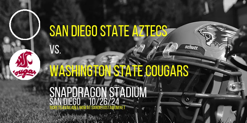 San Diego State Aztecs vs. Washington State Cougars at Snapdragon Stadium