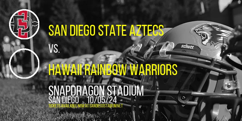 San Diego State Aztecs vs. Hawaii Rainbow Warriors at Snapdragon Stadium